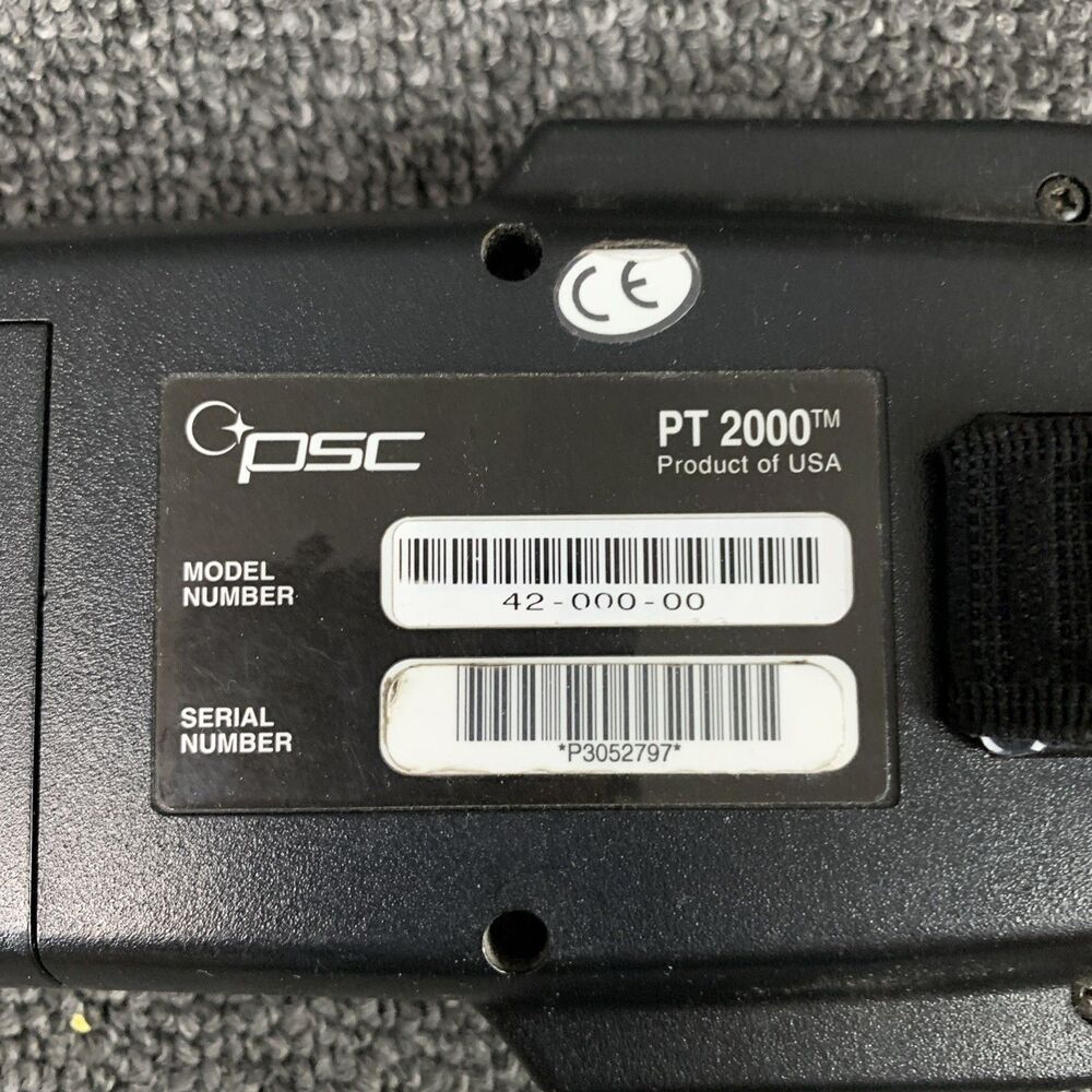 Lot Of PSC PT 2000 42(40)-000-00 Portable Data Terminal Barcode Scanner Tested - Picture 8 of 11